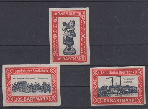 German advertising stamps - stamps,