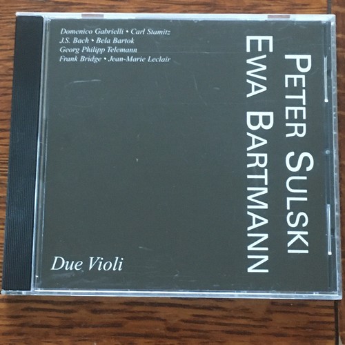 Peter sulski ewa bartmann cd - peter,